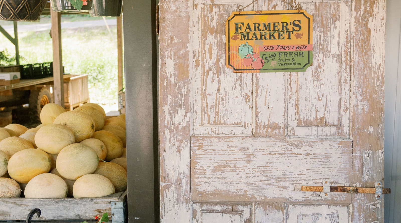 seasonal market stand