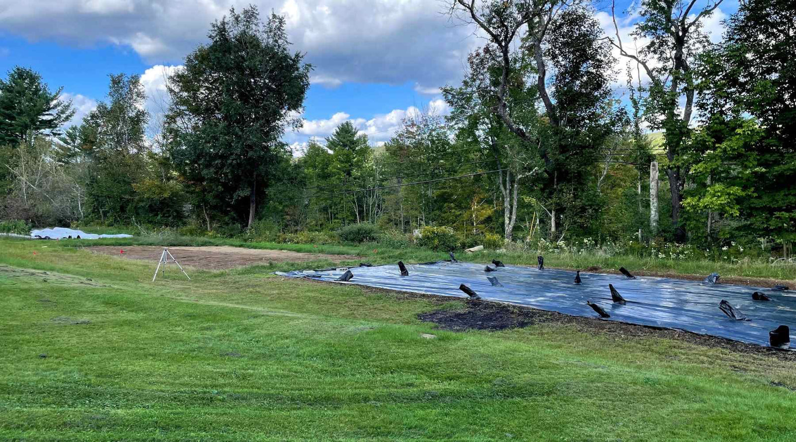 silage tarp for occultation