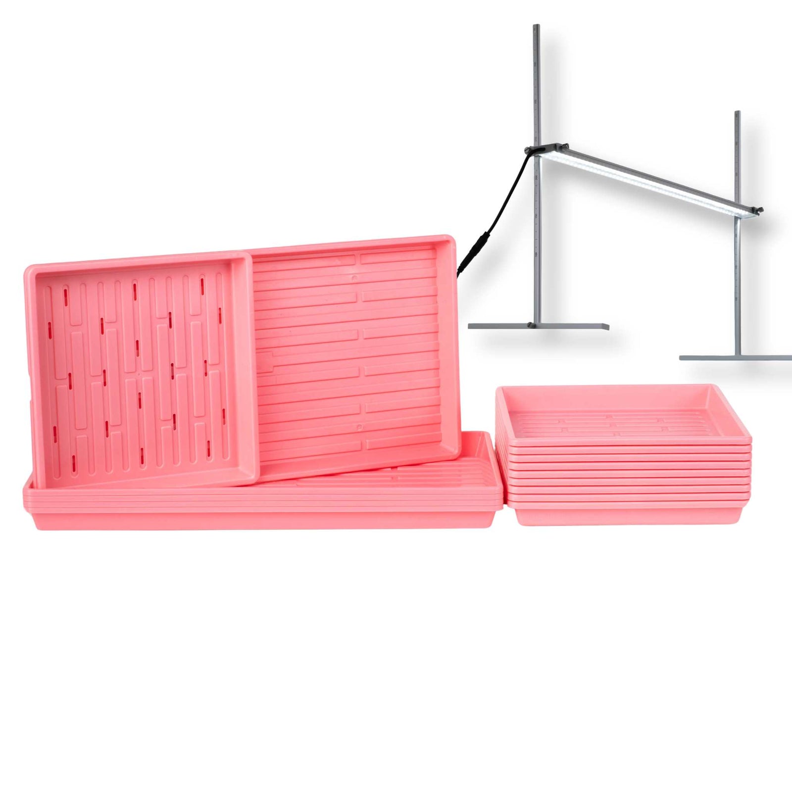 1010 microgreens kit pink with led