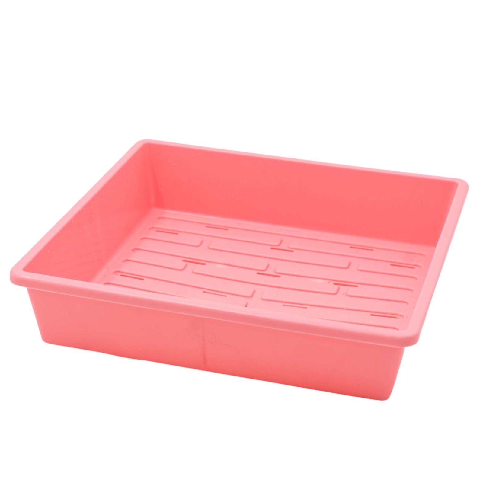 1010 deep tray with holes pink