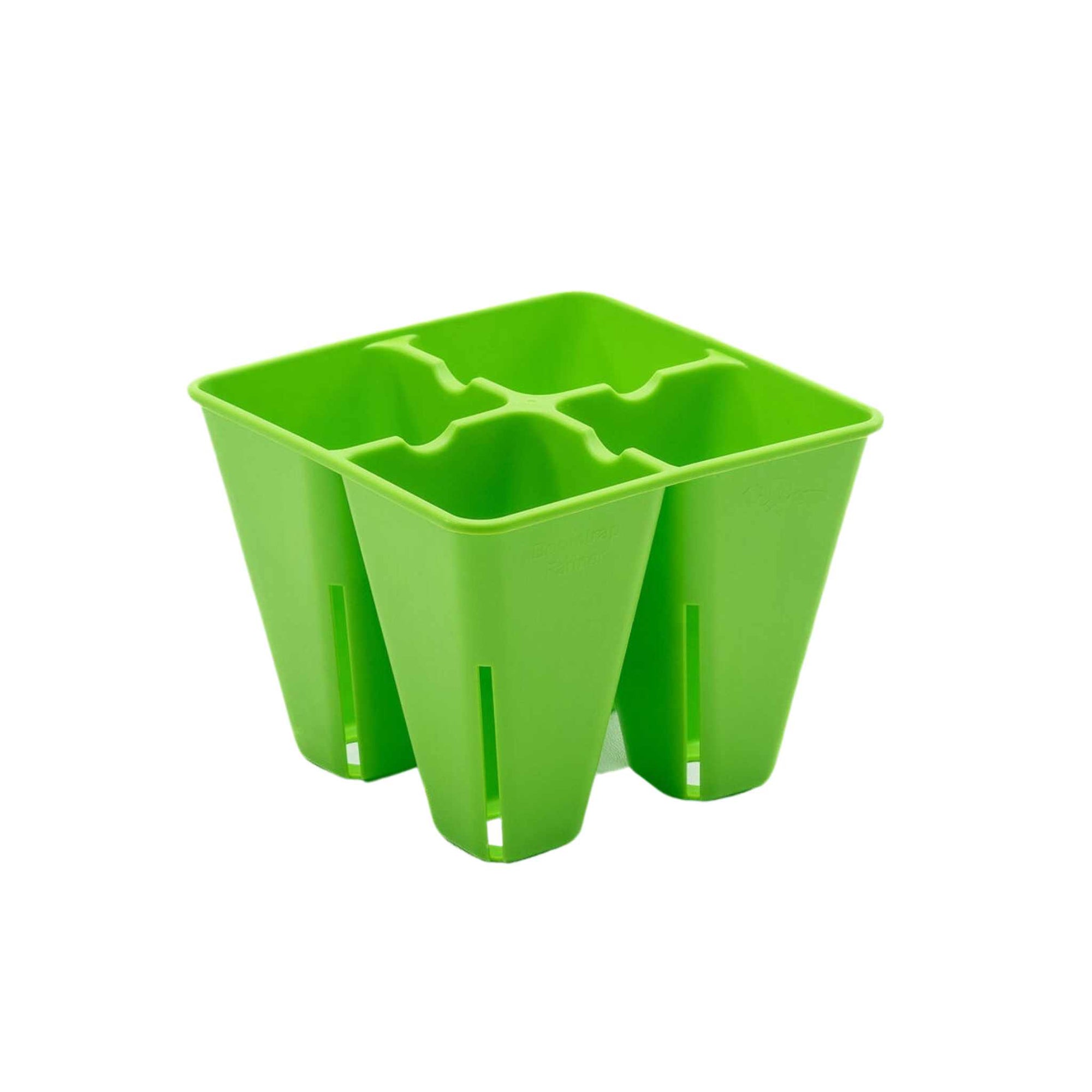 Green 4 Cell Plug Tray