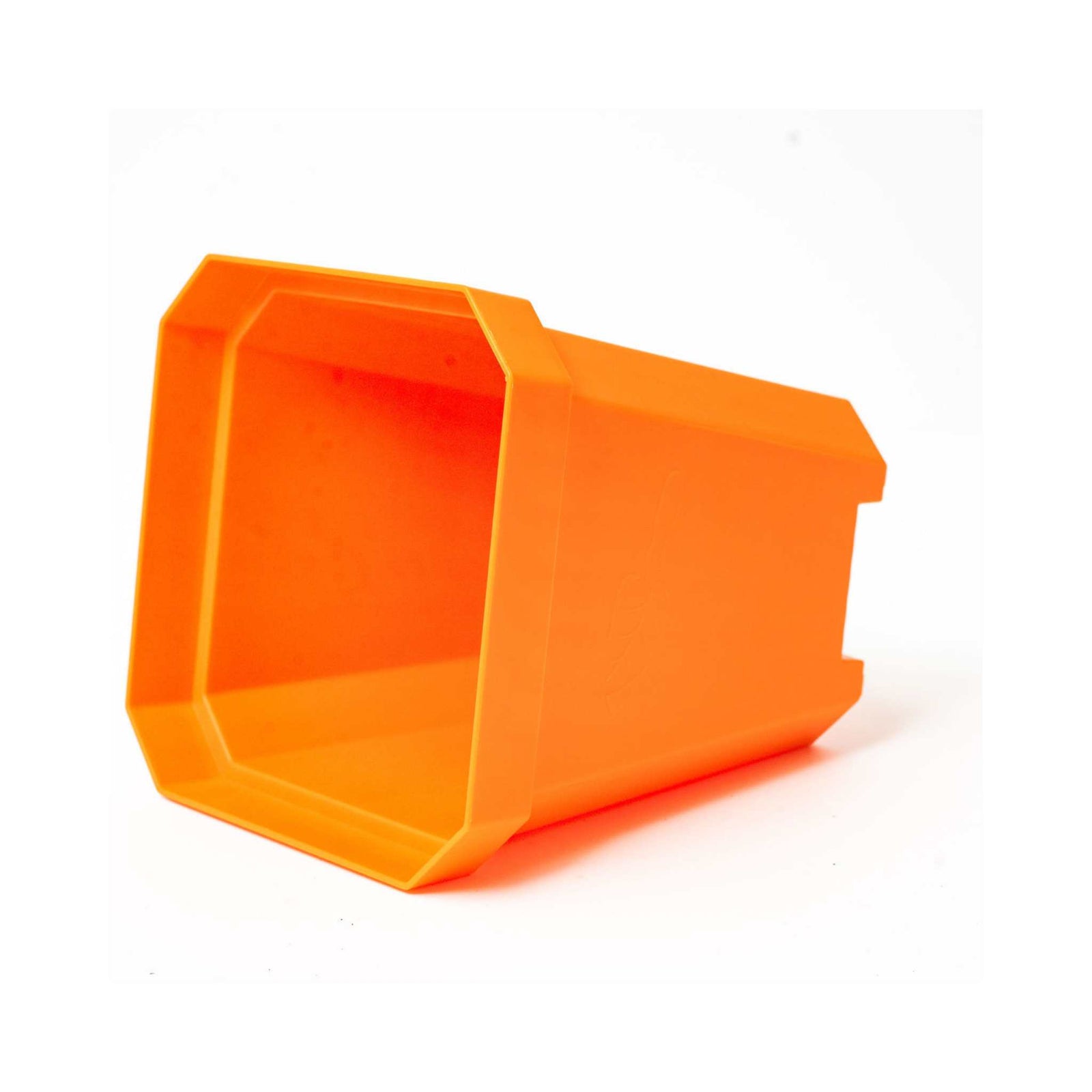 depth view 5" orange nursery pot