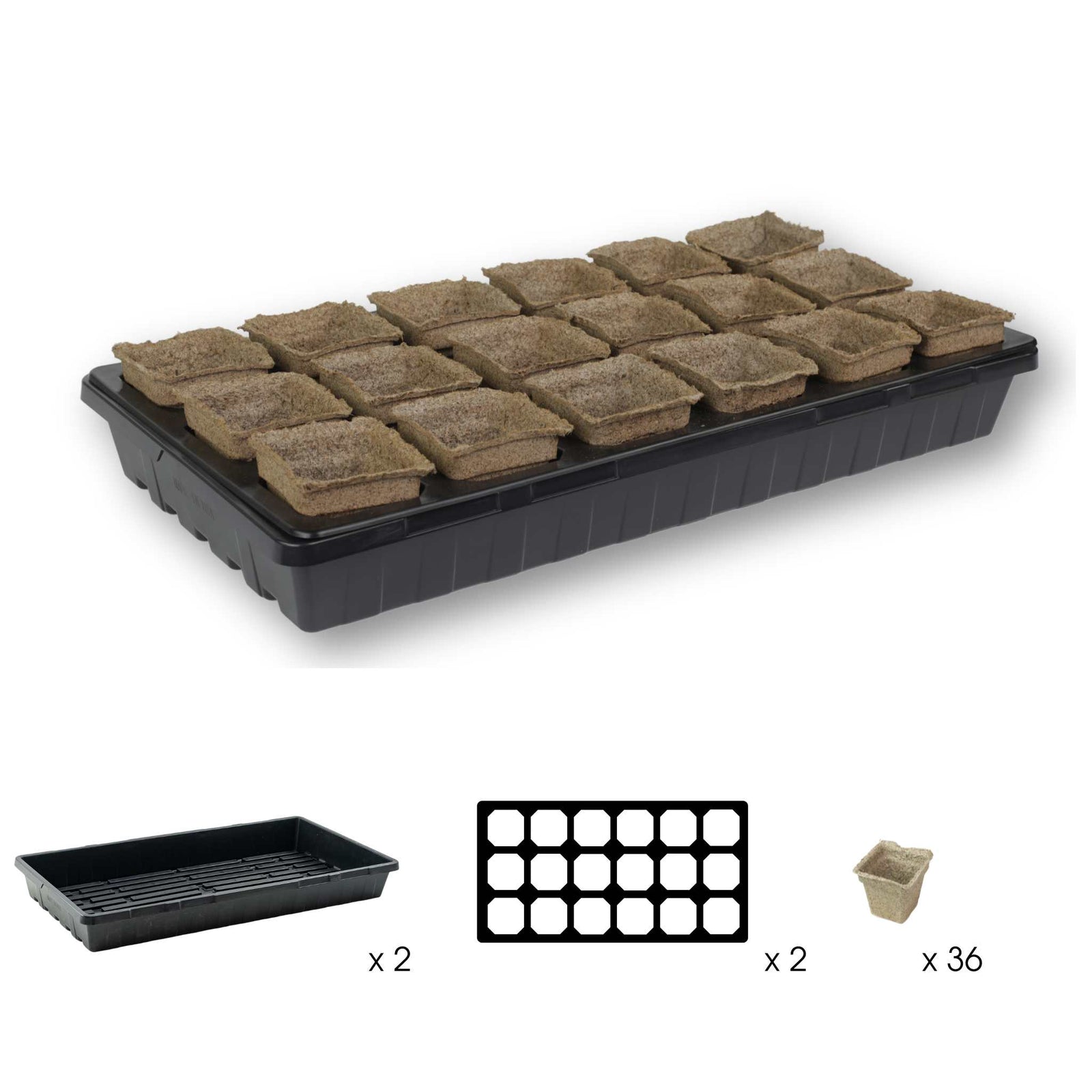 2 pack cowpot starter kit