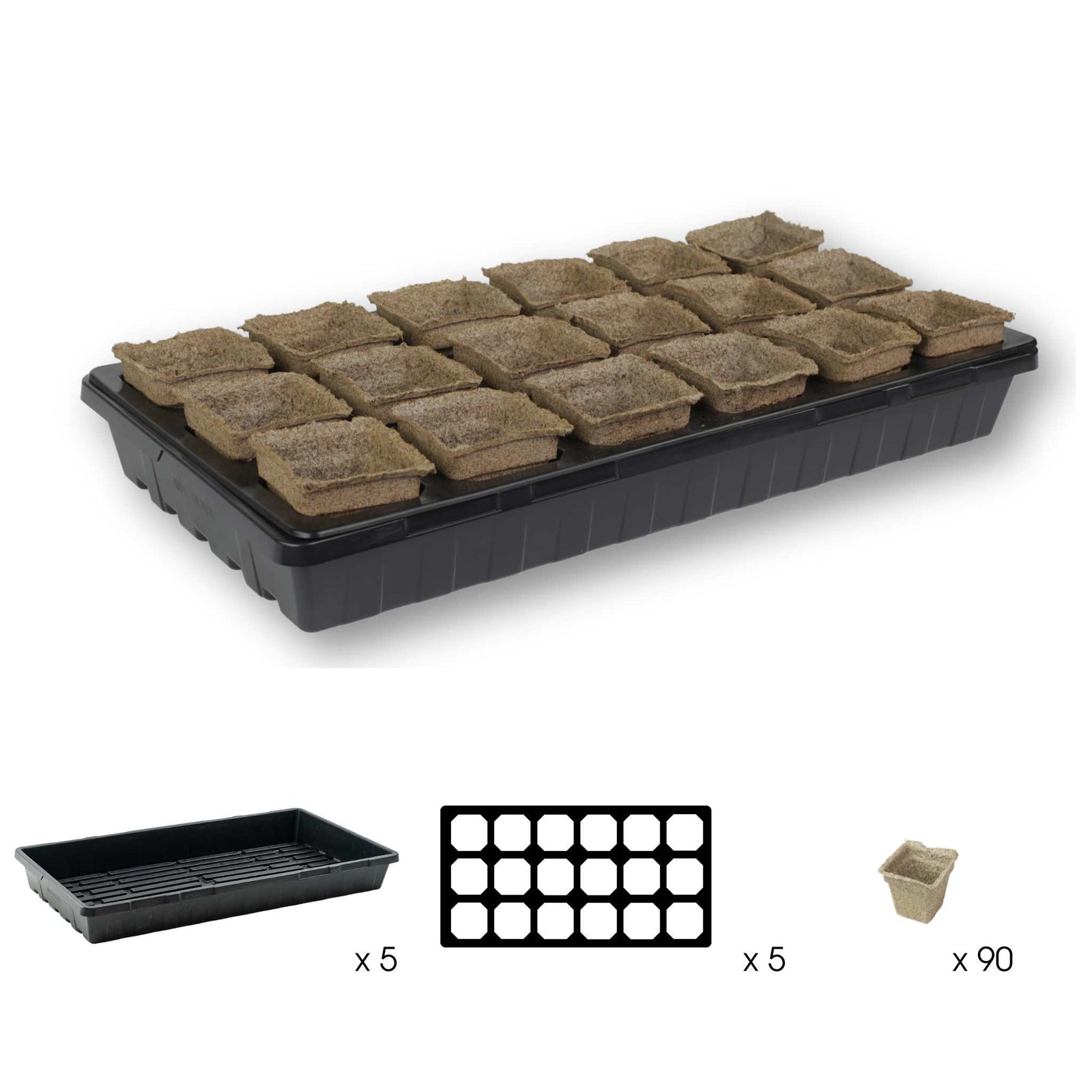 cowpot 5pack starter kit