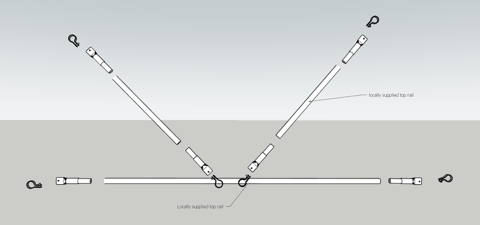 DIY Greenhouse Truss Kit
