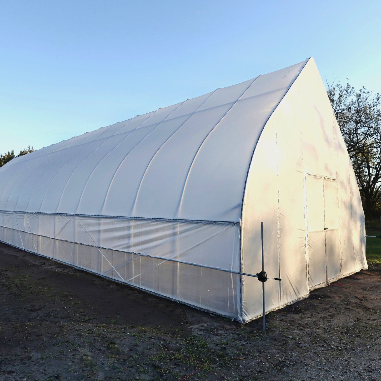 side view premium high tunnel