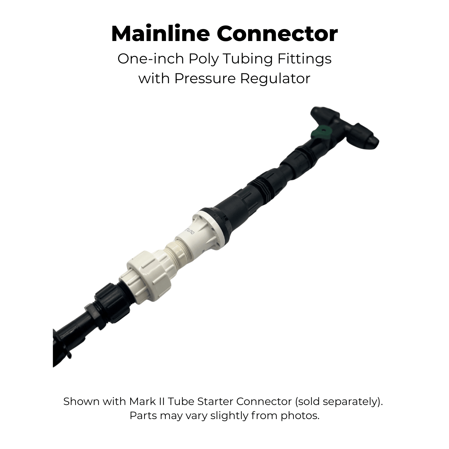 Sumi Soaker 1" Mainline Connector – Poly & PVC