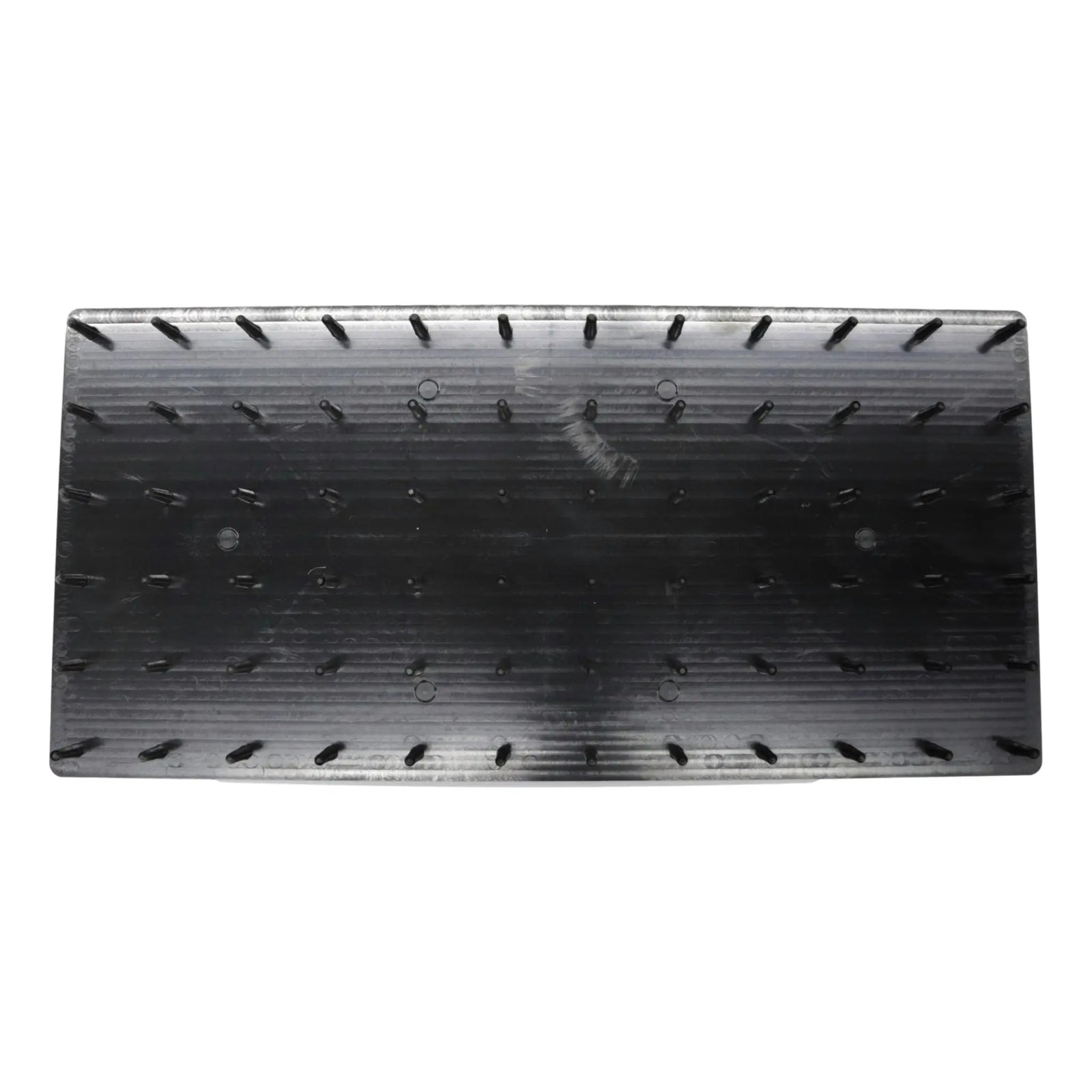 Top view of plug popper designed to remove plugs from a 72 cell tray.