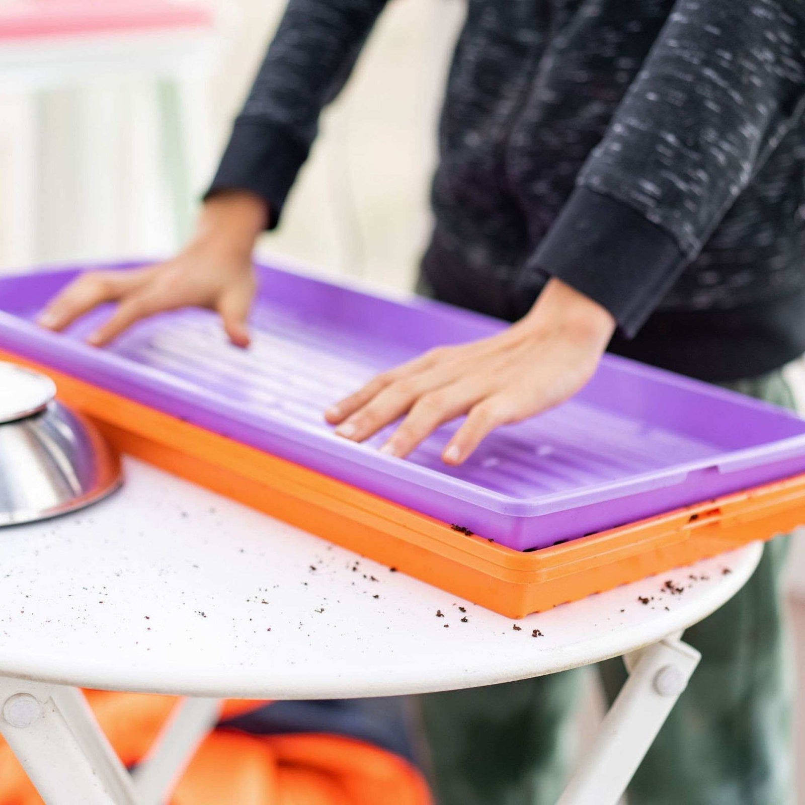 StackedMicrogreenTrays