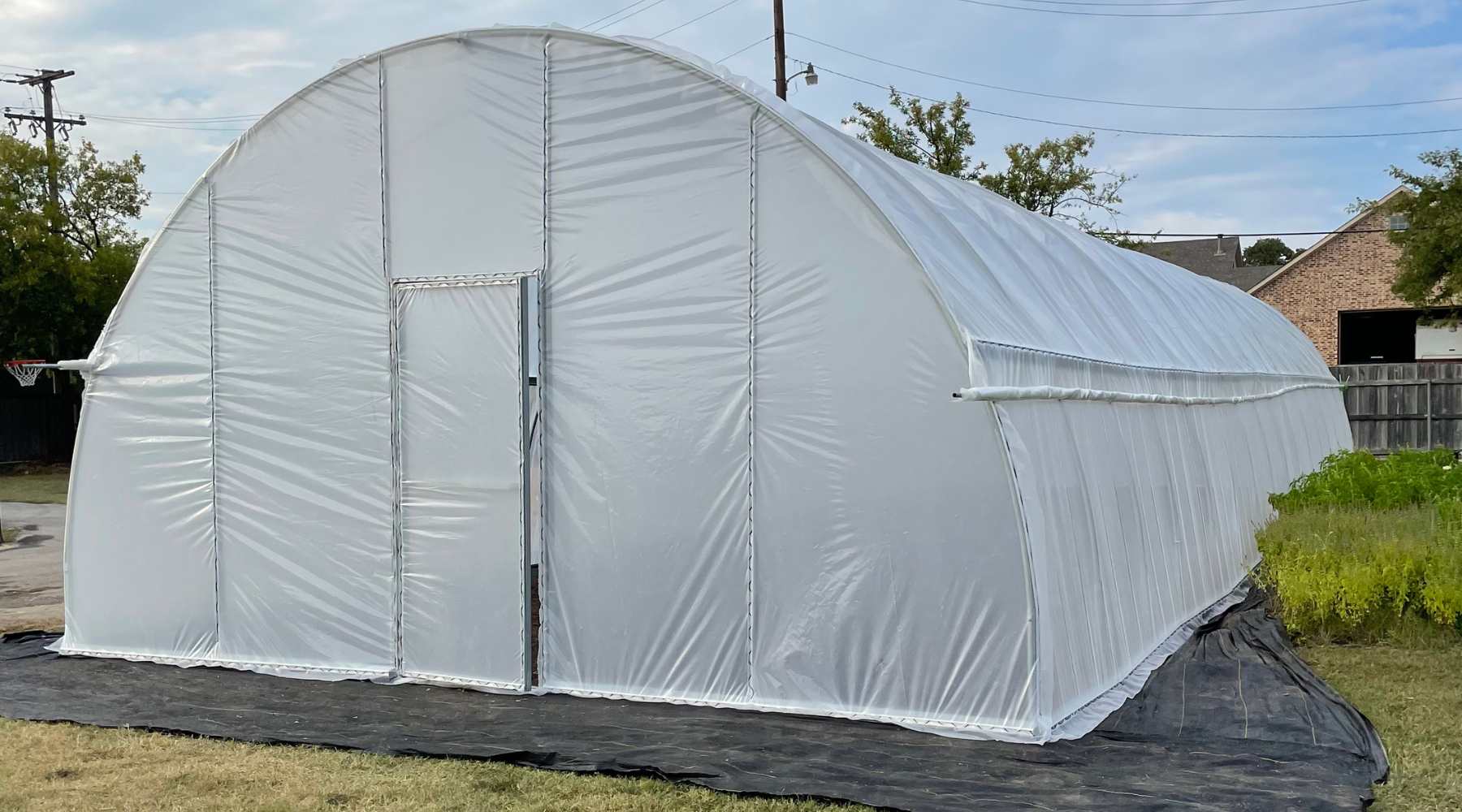 Double Layer Inflation kits for hoop house greenhouses
