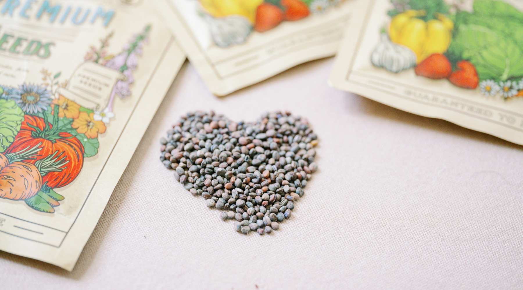 colorful microgreens