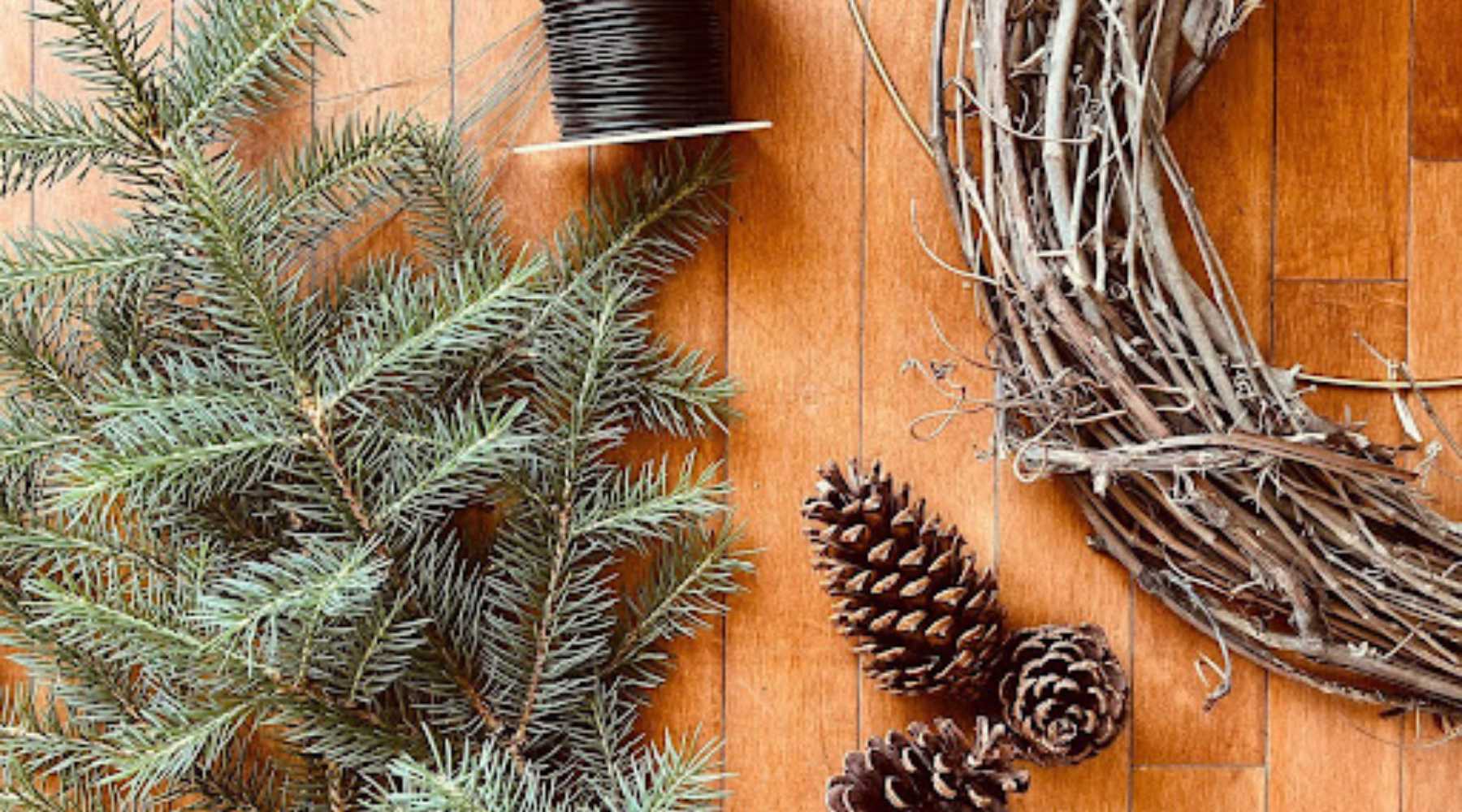 Dried yarrow helps with how to forage free winter decor