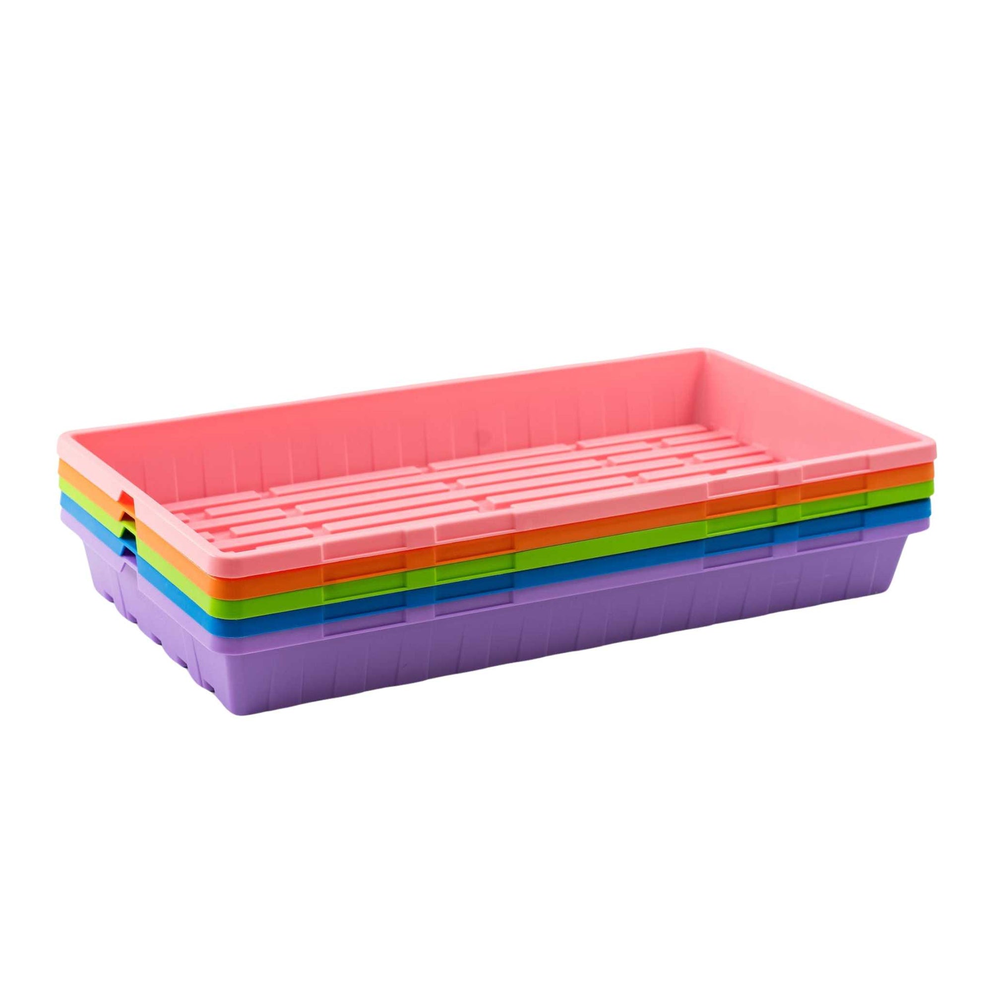 Deep Stackable Plastic Tray