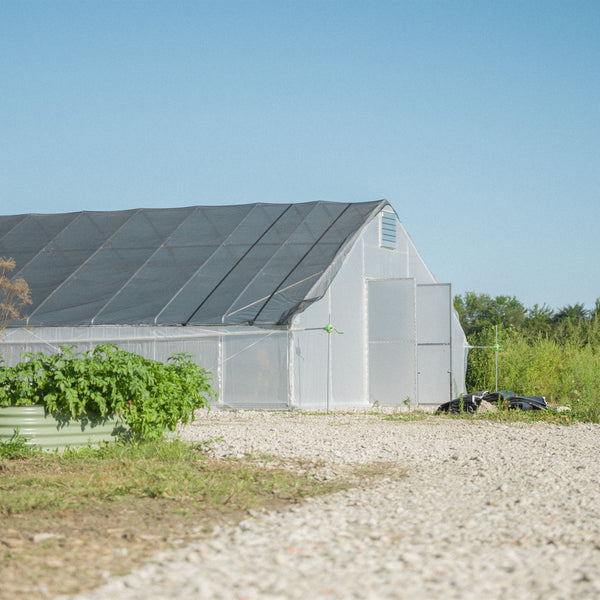 24' wide derecho double door view