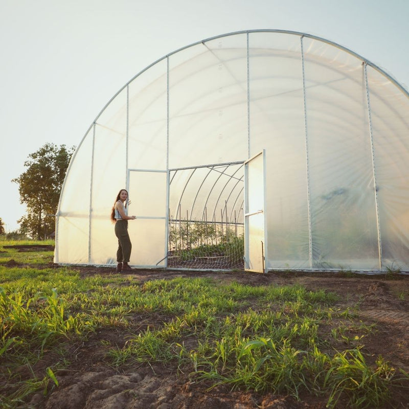 30 by 100ft Greenhouse Kit from Bootstrap Farmer