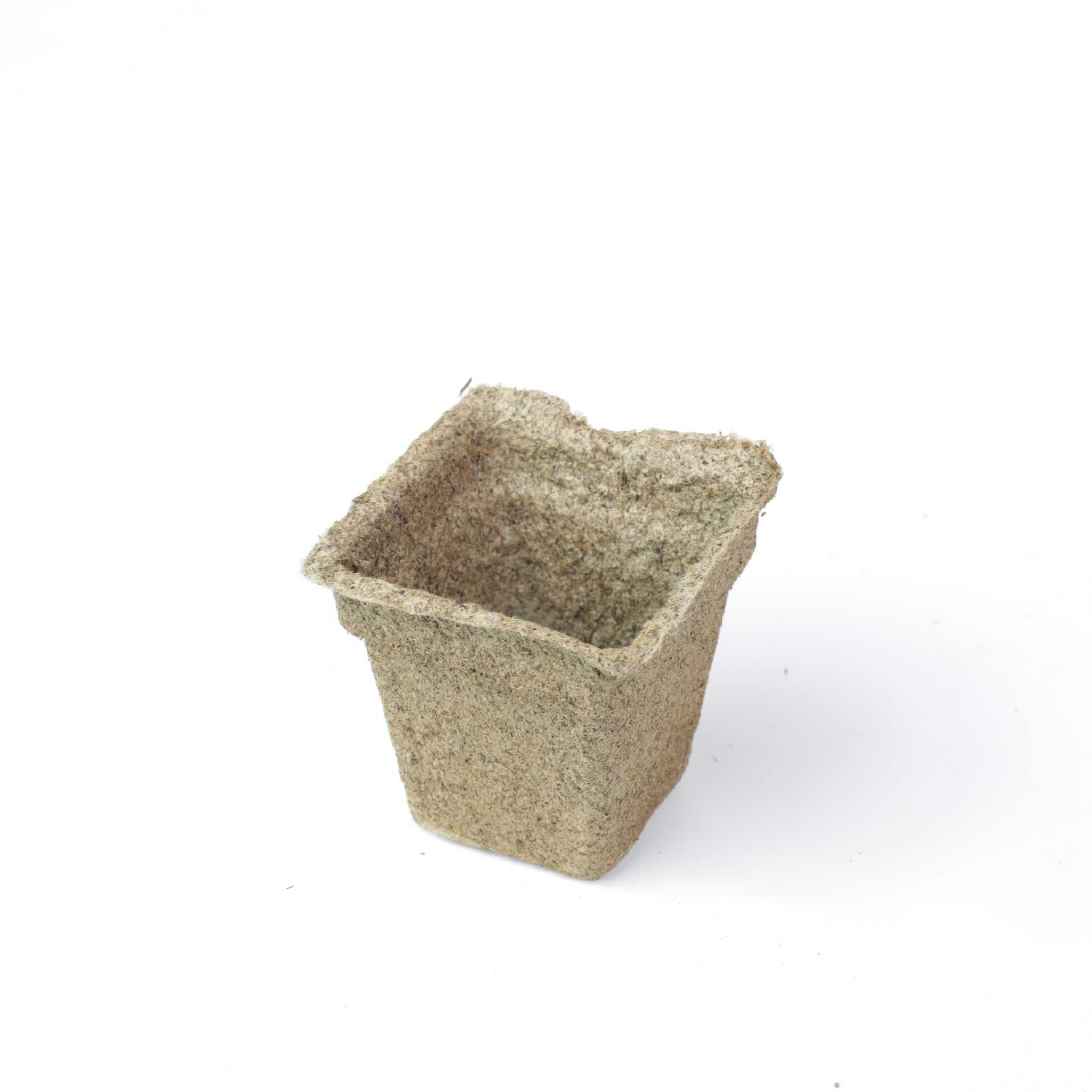 biodegradable plant pot CowPots #3 Square 180 Pots