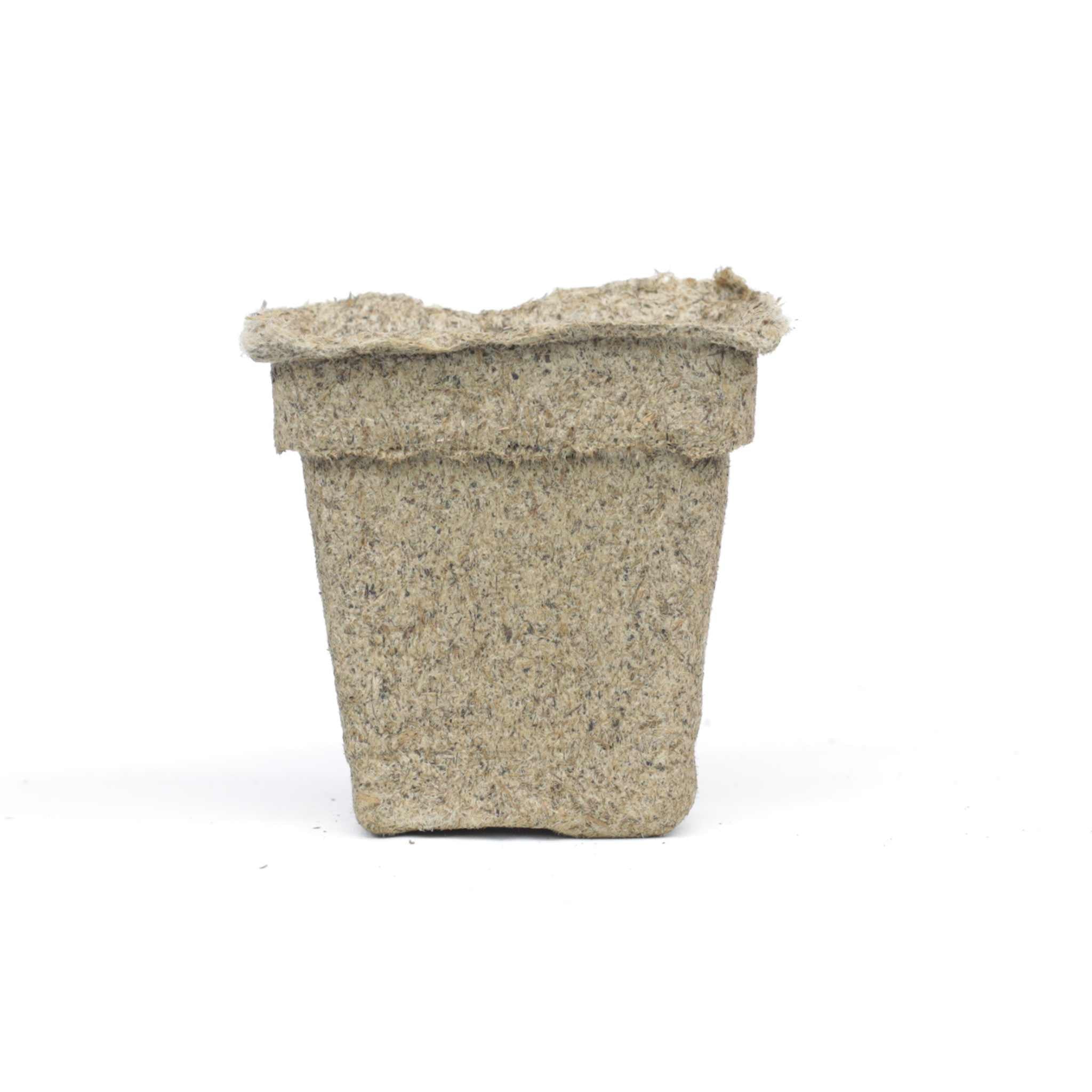 3 square plant pots CowPots #3 Square 180 Pots