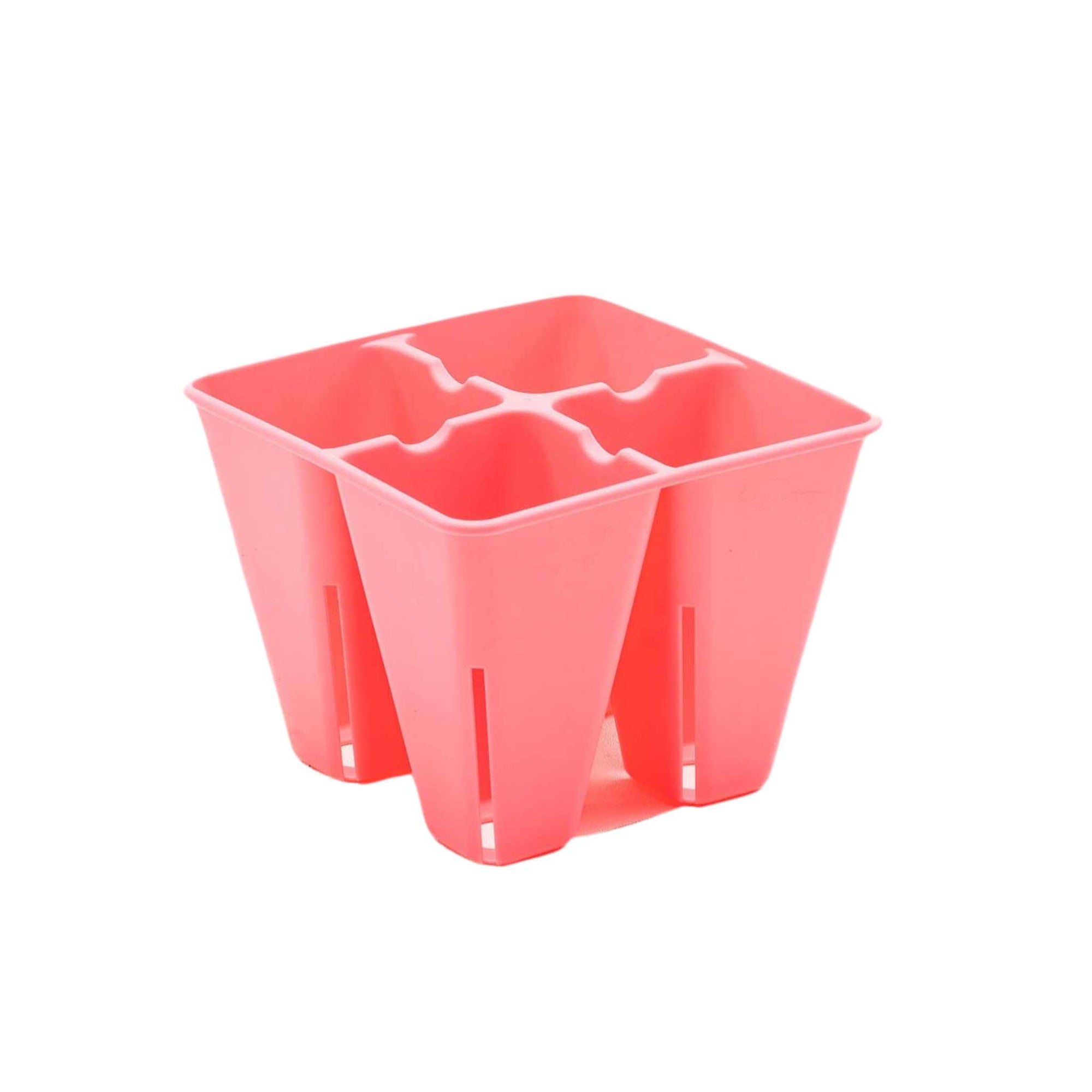 4 cell pink plug tray