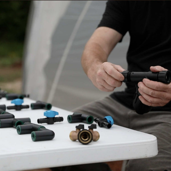 Assembling Drip Irrigation