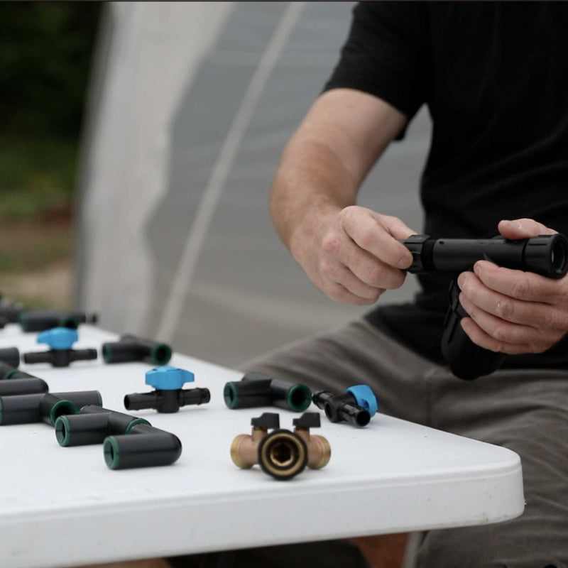 Assembling Drip Irrigation