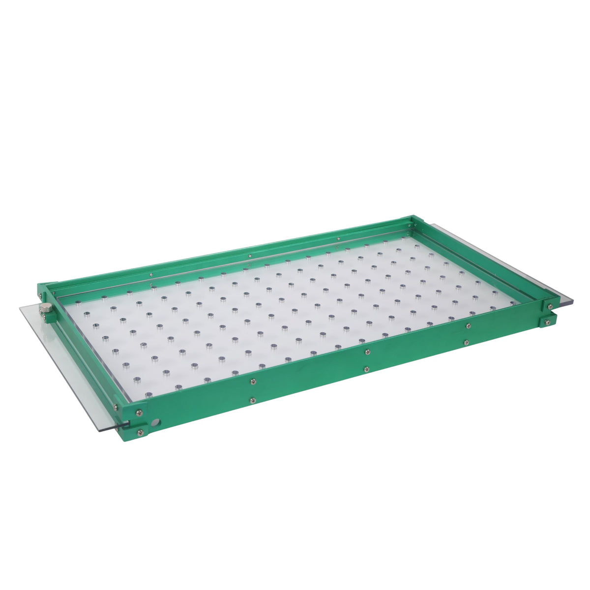 Drop seeder top angle view