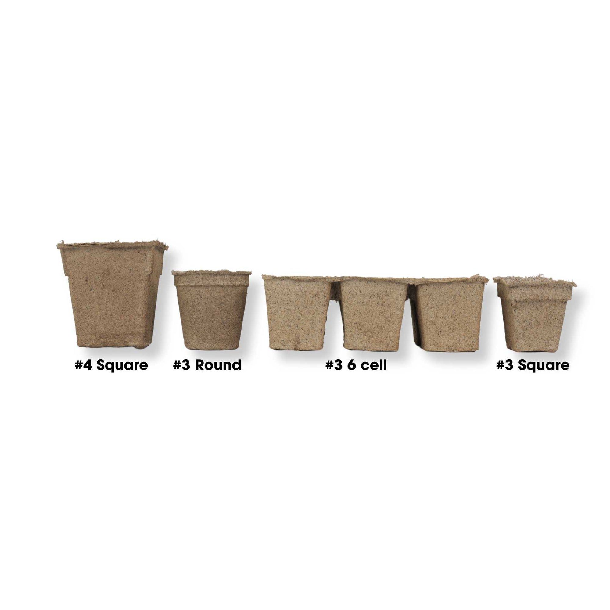 degradable plant pots CowPots #3 Round 840 Pots