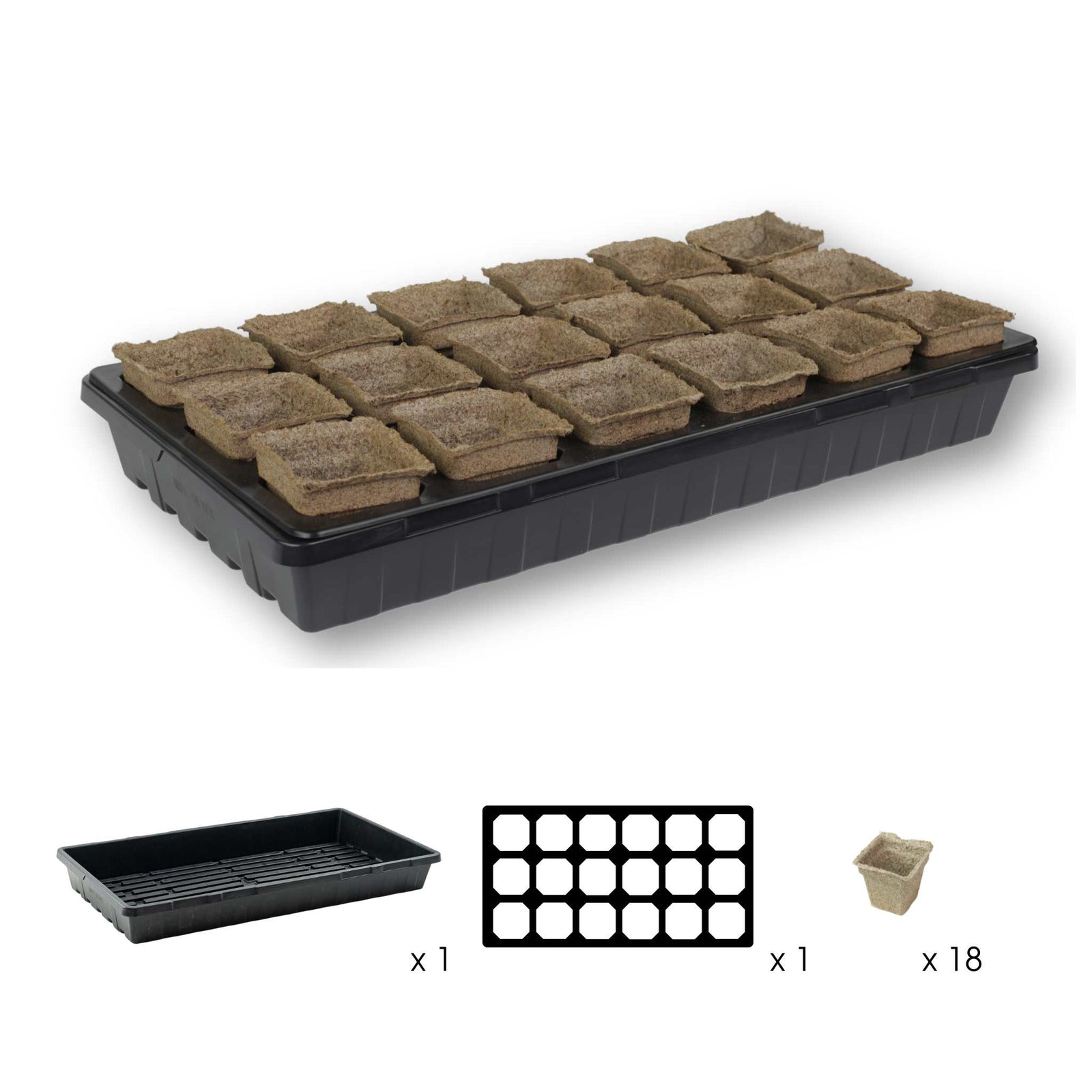 single pack starter kit cowpots