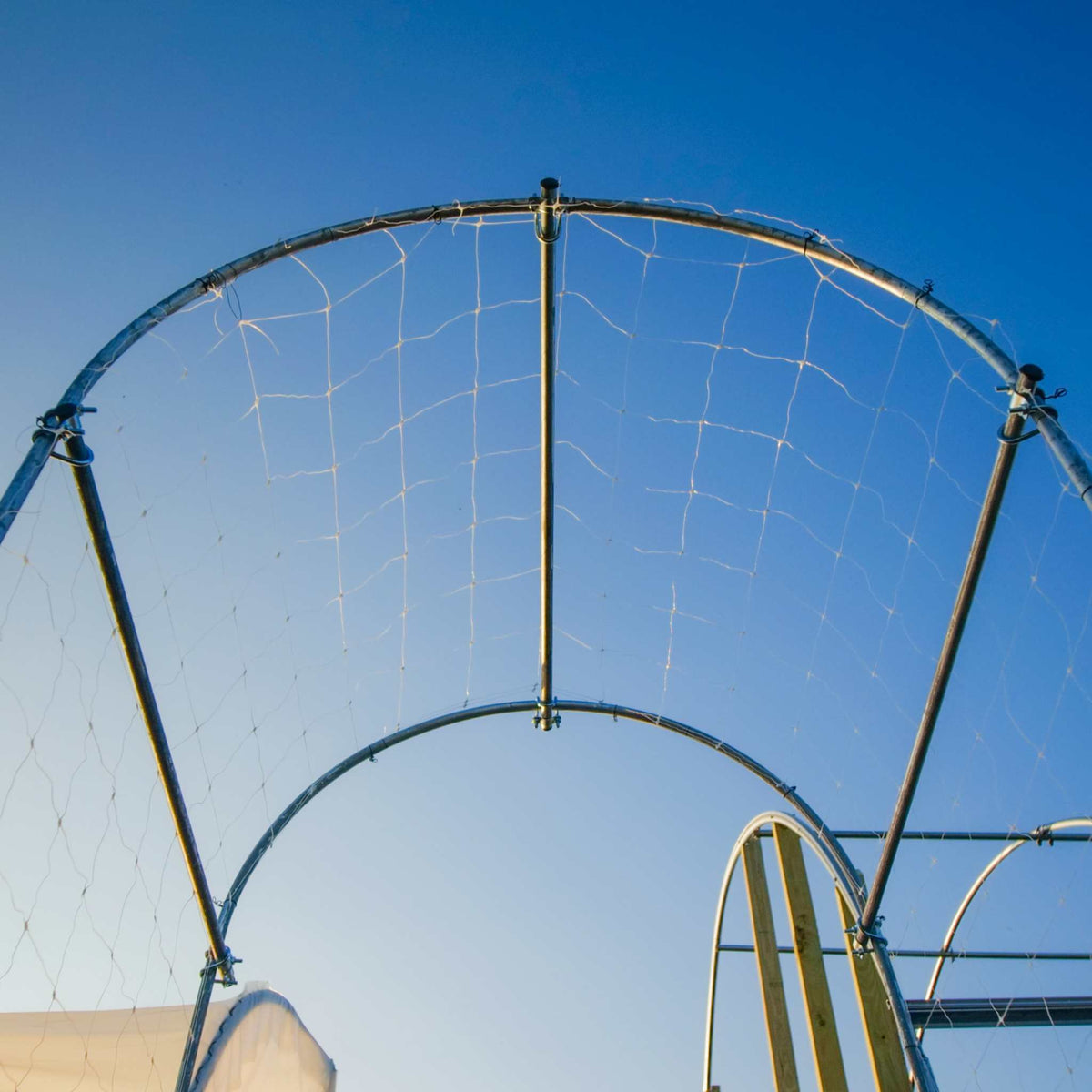 diy arch built with emt