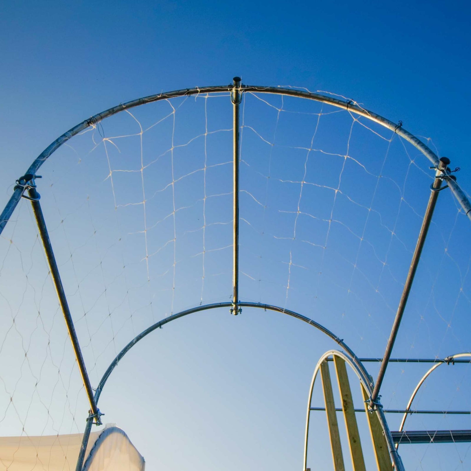 diy arch built with emt