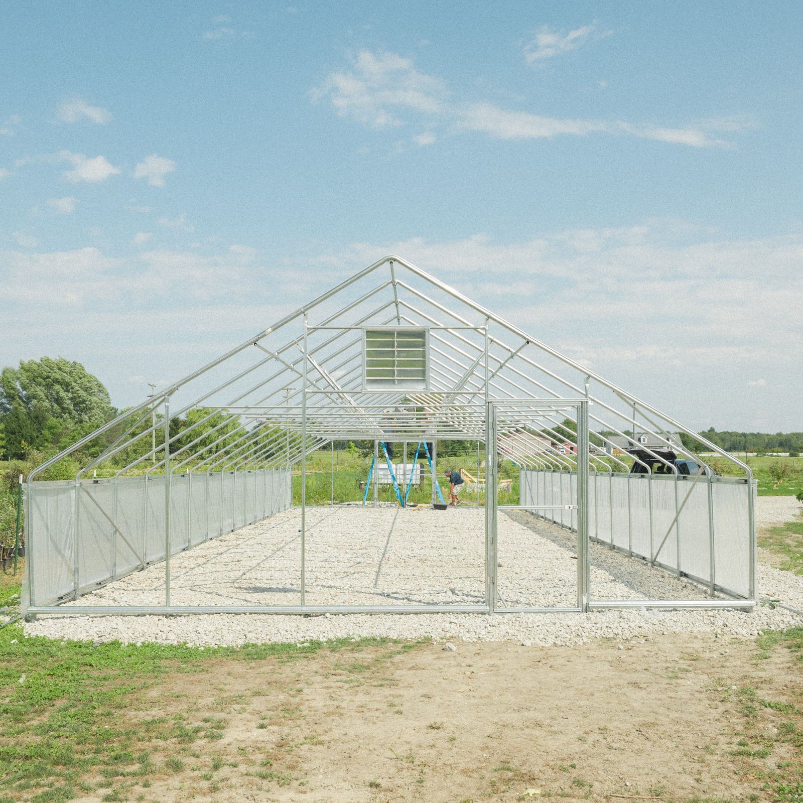 frame before adding plastic to 24' derecho gothic