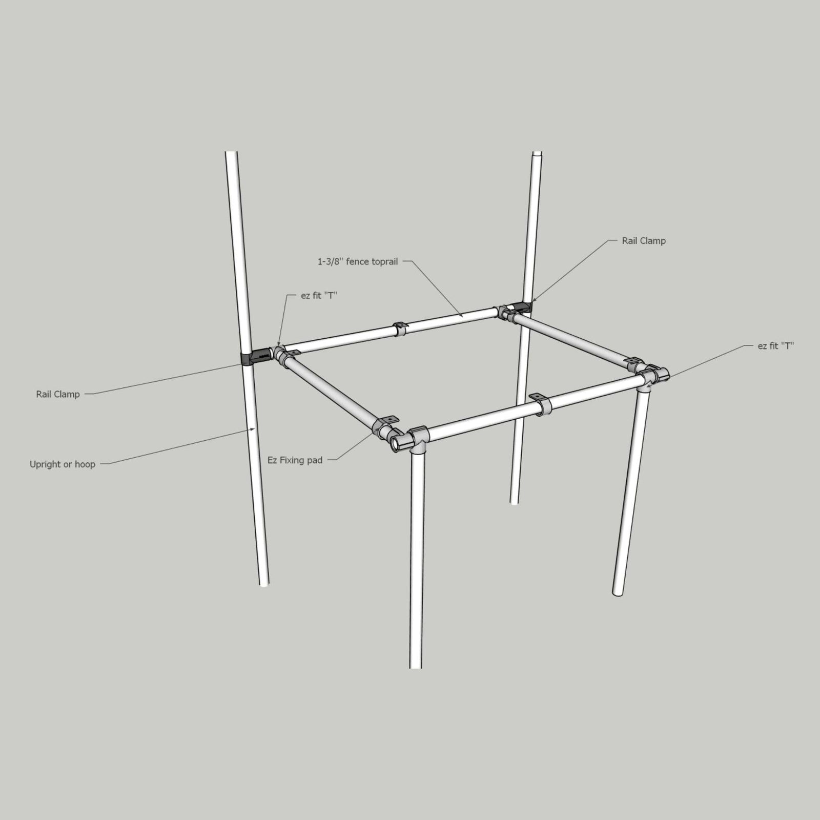 Foldable Potting Bench Single