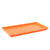 Orange Shallow 1020 Microgreen Tray with No Holes