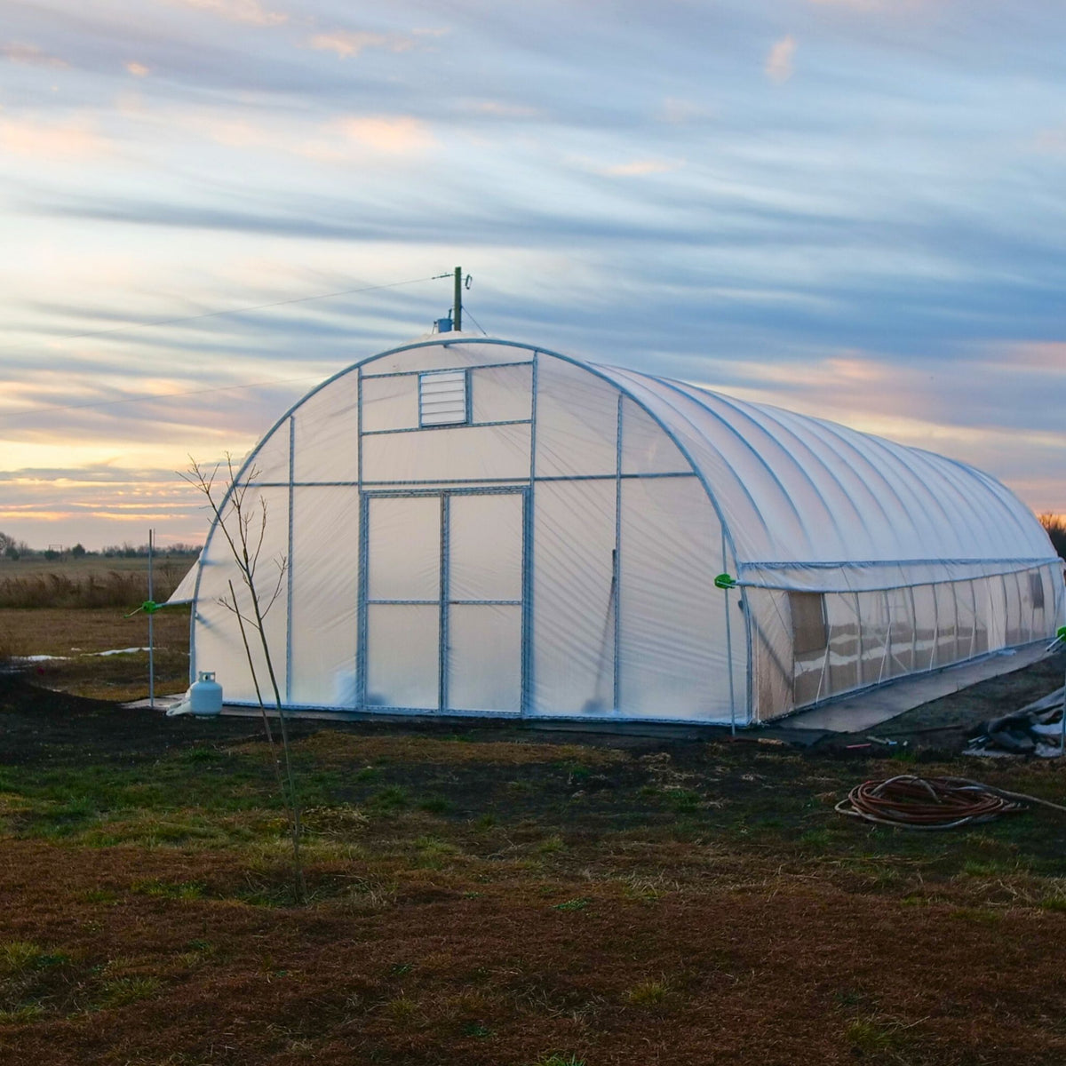 Premium Round All Metal HIgh Tunnel