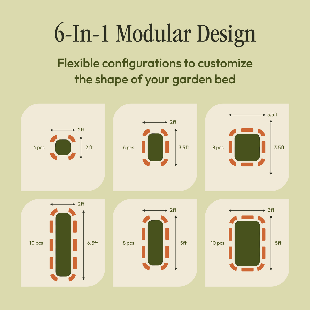 raised bed configurations