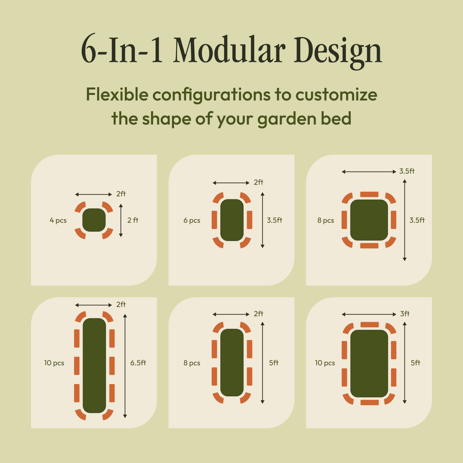 raised bed configurations