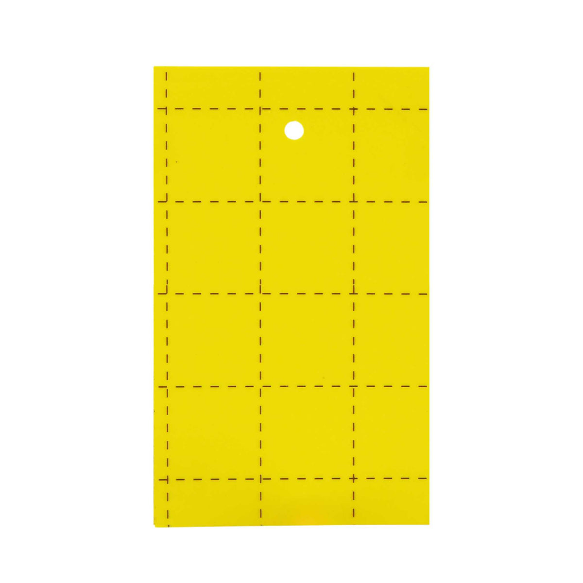 yellow sticky trap card for pest management