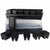 Ultimate Backyard Gardener Bundle with domes in black
