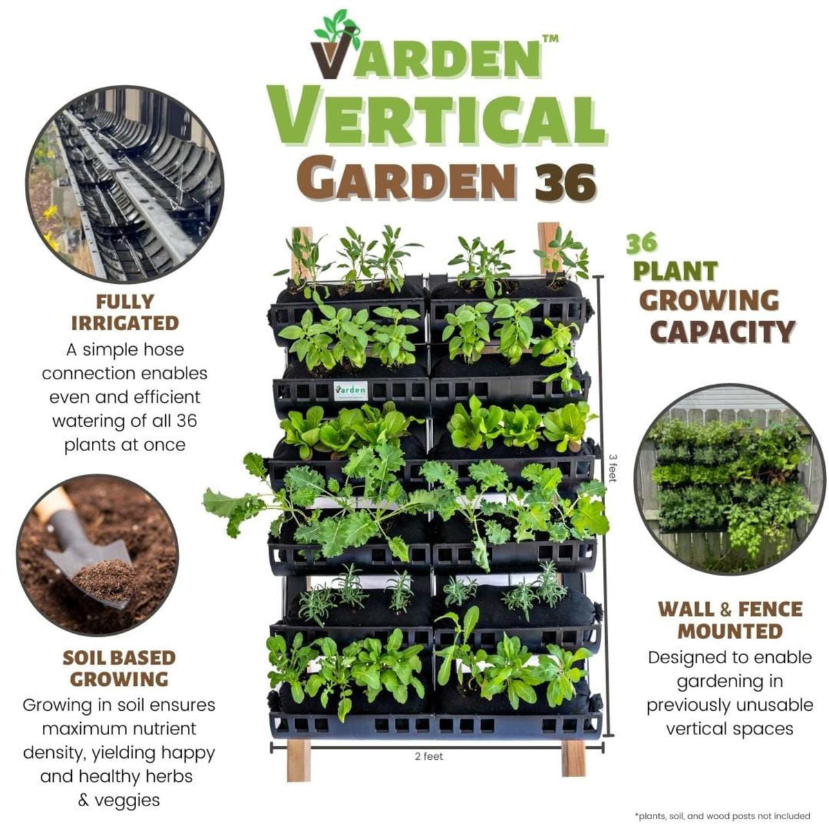 Varden vertical garden 36