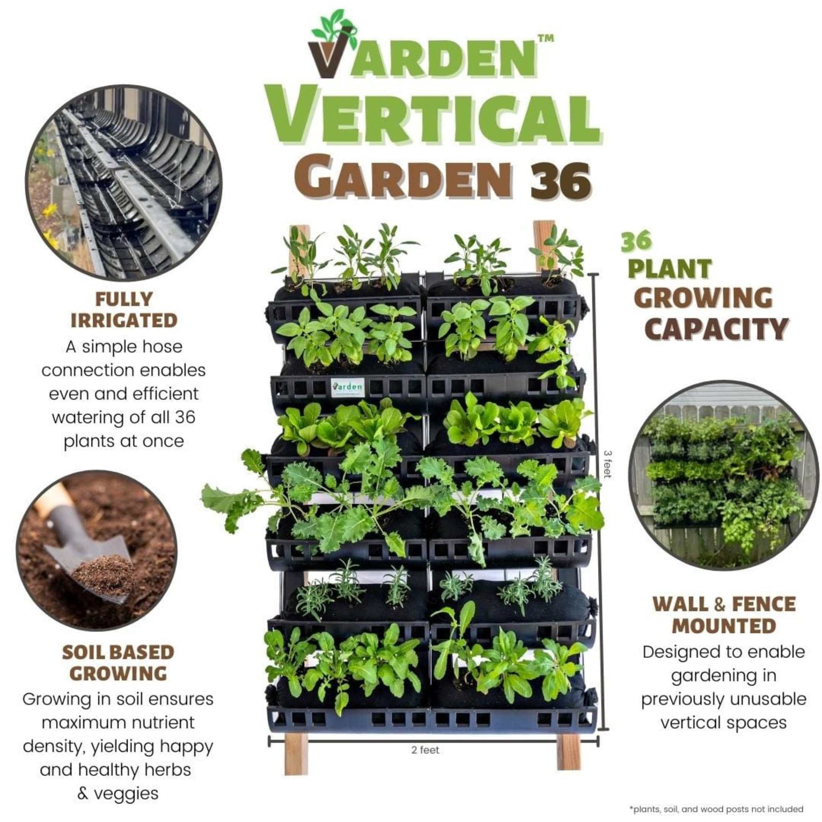 Varden vertical garden 36