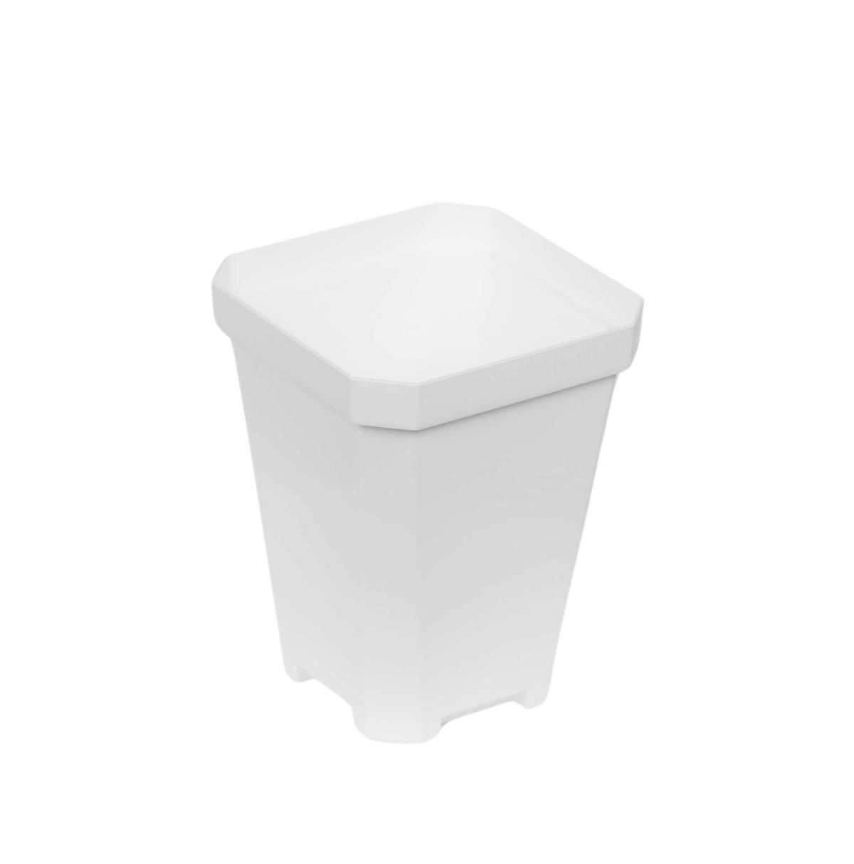 White 3.3 inch seed starting pot