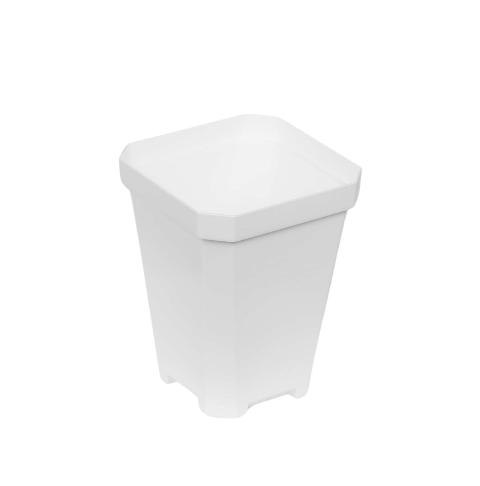 White 3.3 inch seed starting pot