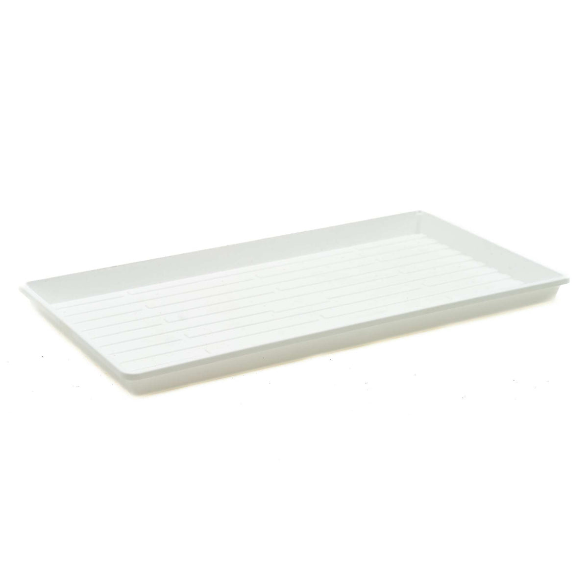 White Microgreen Tray 1020 No Holes