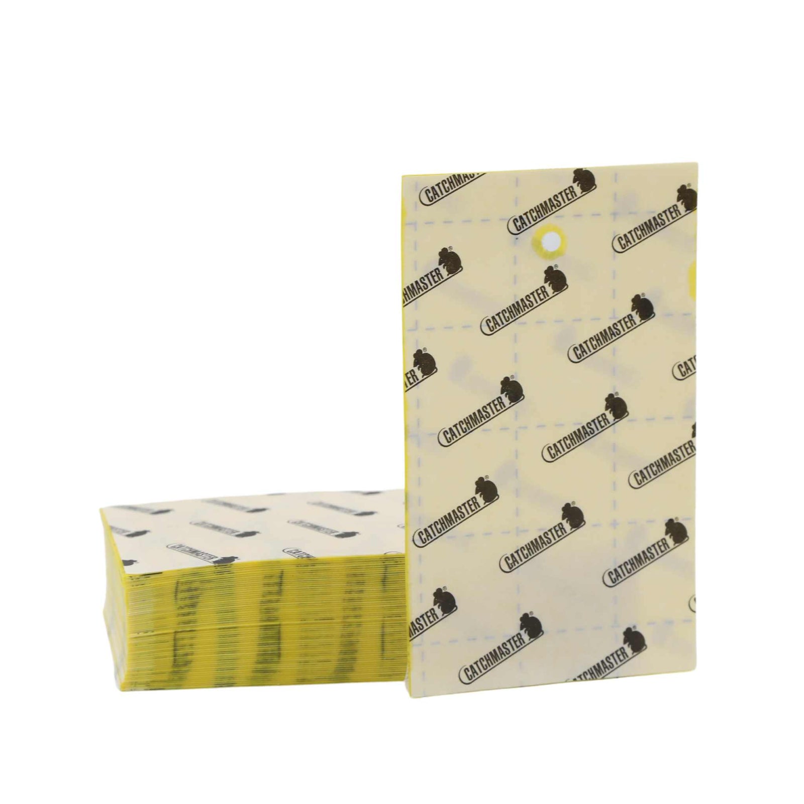 Adhesive yellow trap for pest management