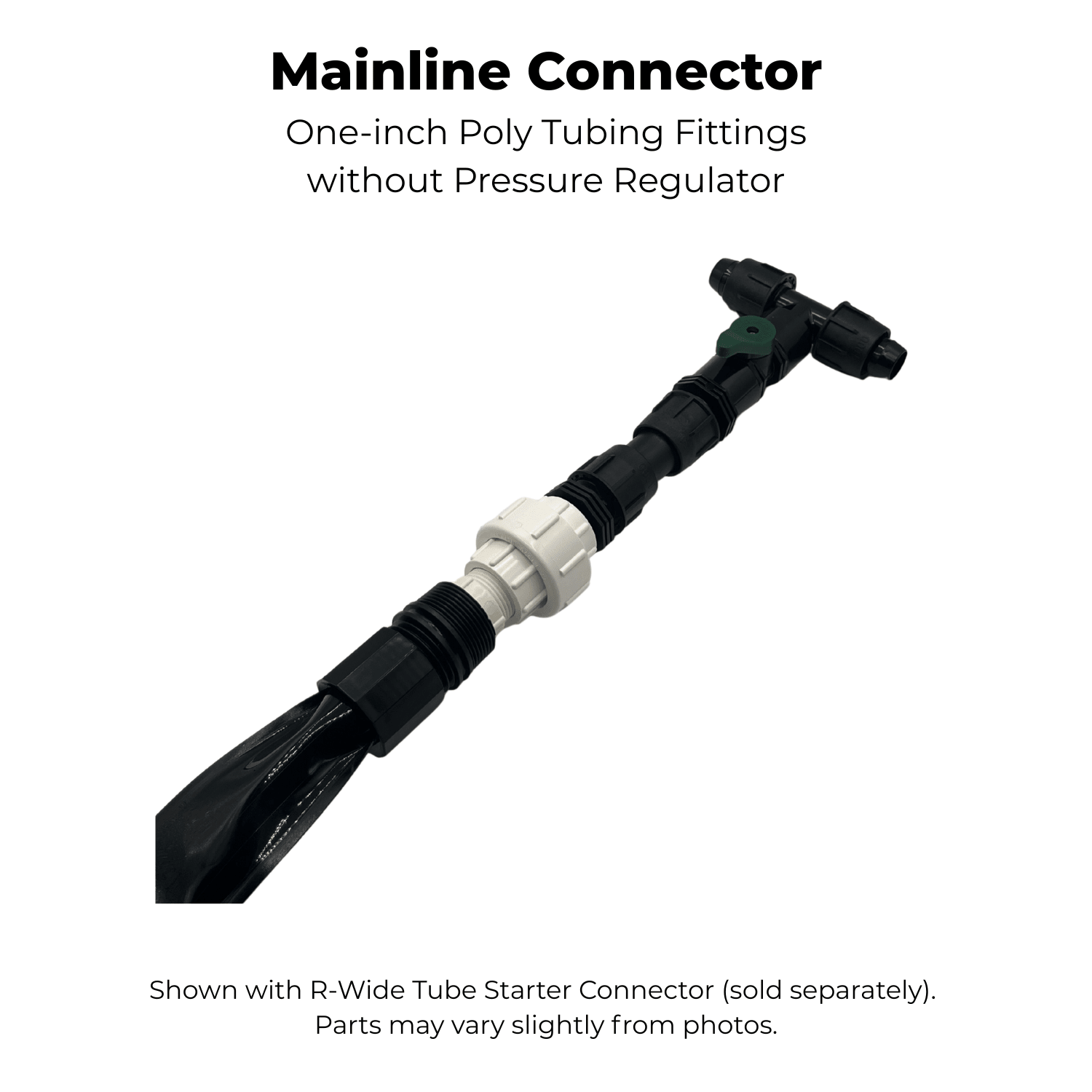 Sumi Soaker 1" Mainline Connector – Poly & PVC