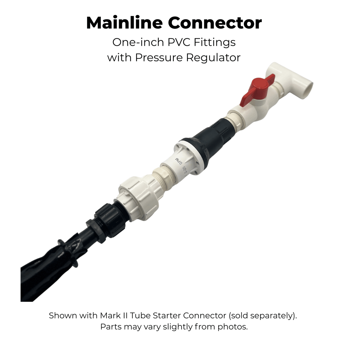 Sumi Soaker 1" Mainline Connector – Poly & PVC