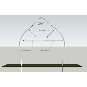 14' Gothic Truss