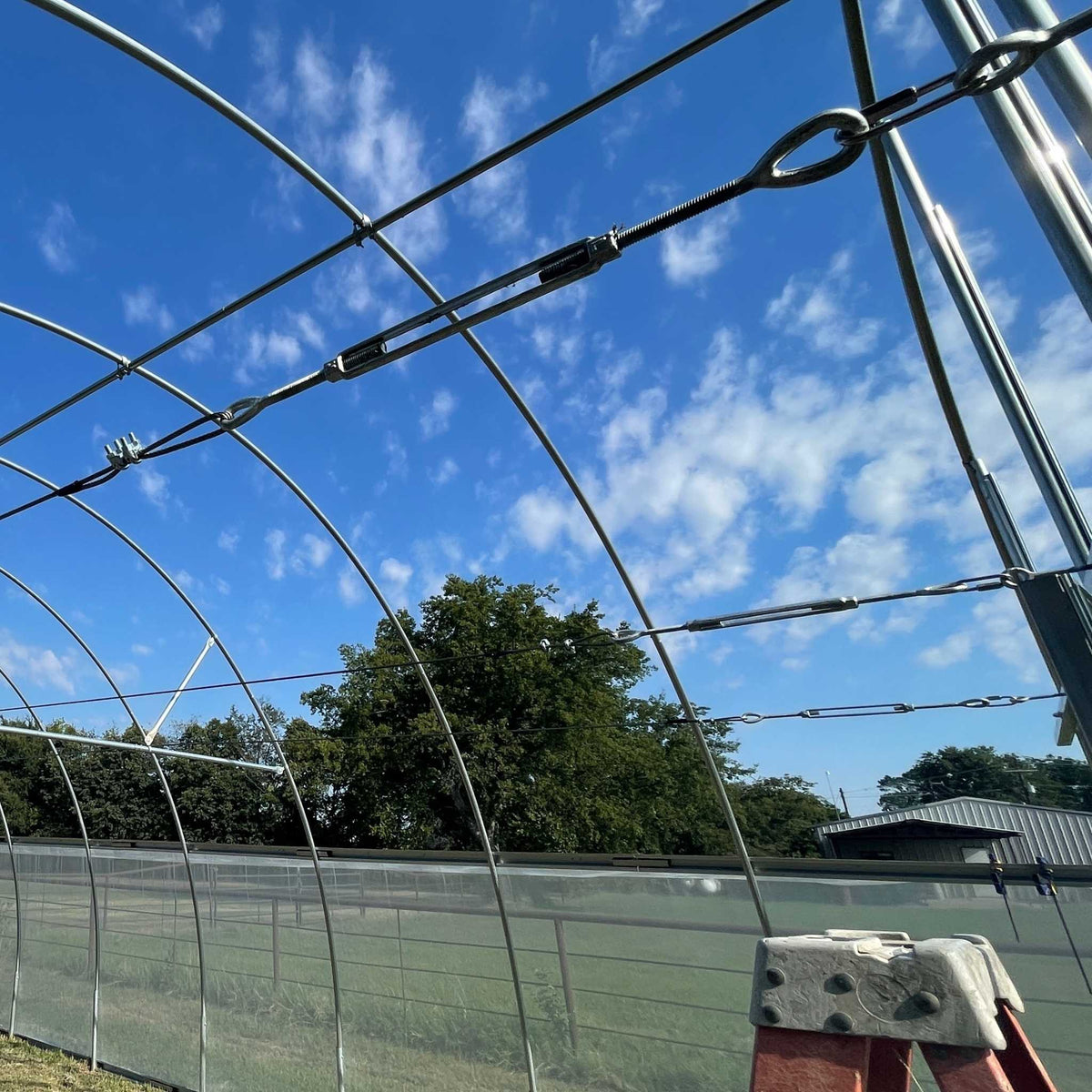 installed trellis kit