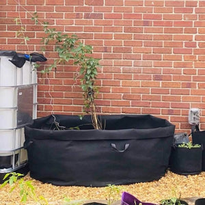 200 gal grow bag planted