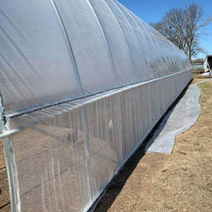 Rollup side with insect netting