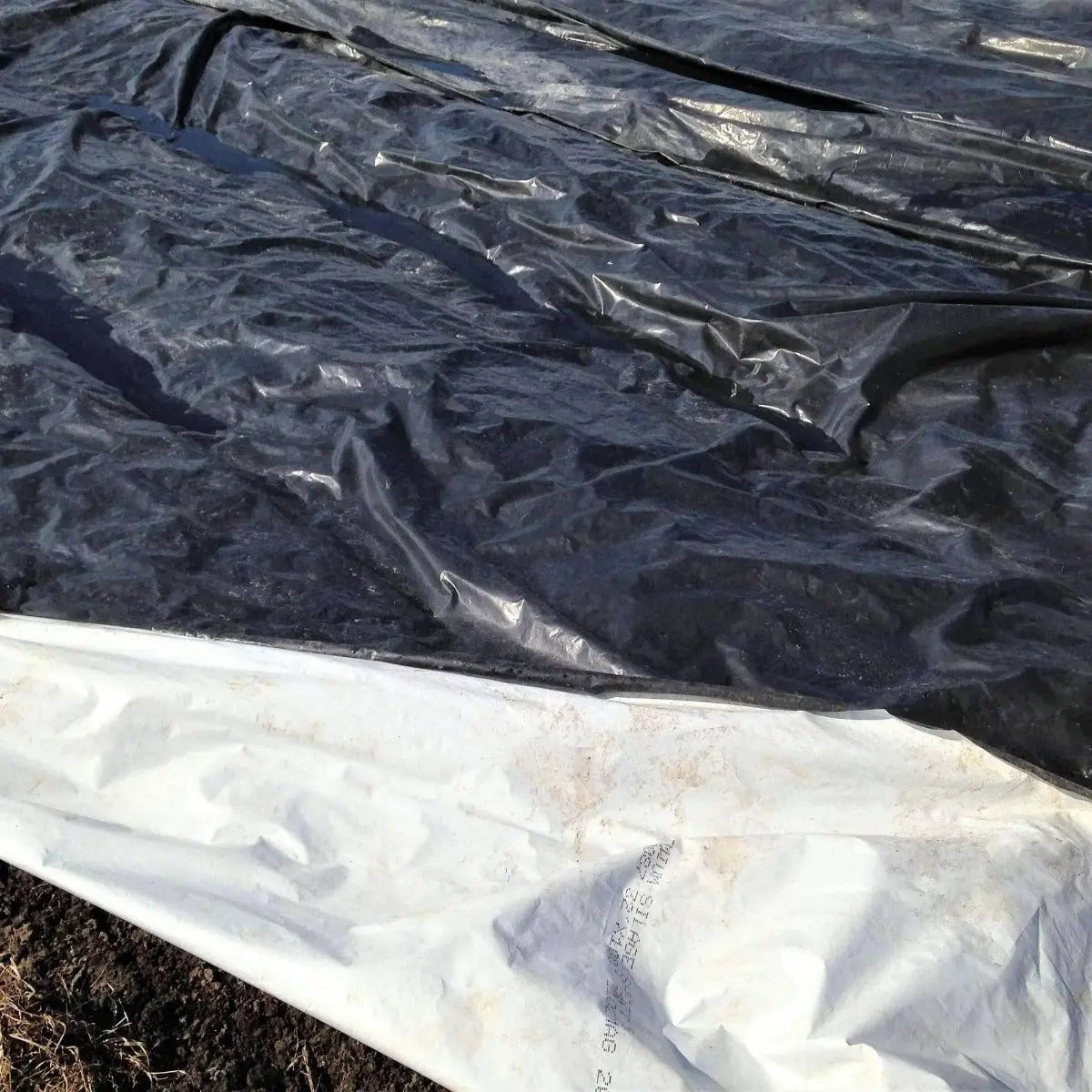 tarps black Backyard Garden Silage Tarp